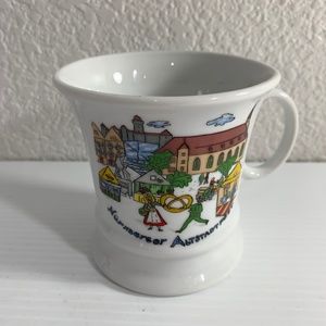 Vintage Germany Souvenir Coffee Tea Mug Old Town Nurnberger Altstadtfest
